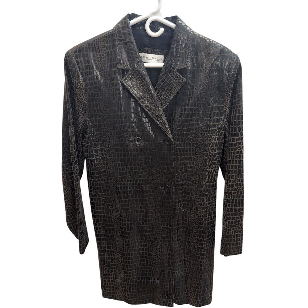 Leather Valerie Stevens Coat